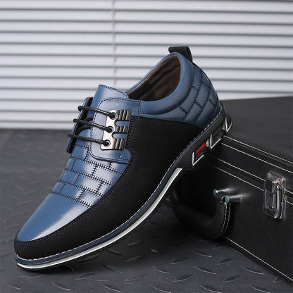 Men’s Casual Slip-On Shoes - Woven Texture - Tread Sole - Comfort Fit Daily Wear